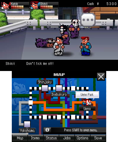 Nintendo 3DS | River City Tokyo Rumble - Usagé