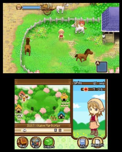 Nintendo 3DS | Harvest Moon 3D : The Tale Of Two Towns - Usagé