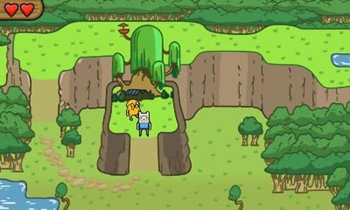 , Adventure Time Hey Ice King Ehy You Steal Our Garbage 3ds Usagé