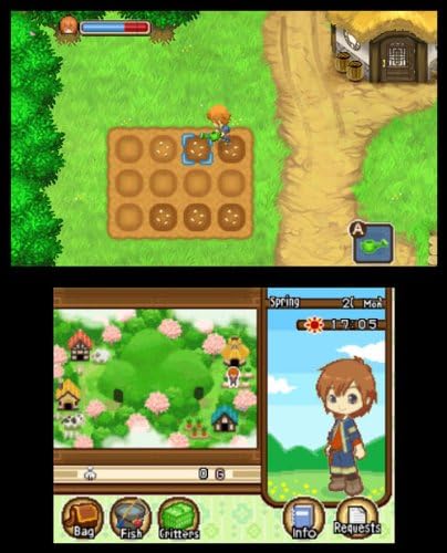 Nintendo 3DS | Harvest Moon 3D : The Tale Of Two Towns - Usagé