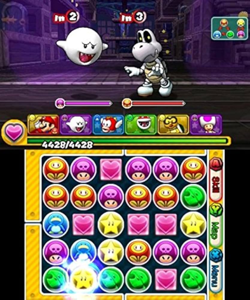 Nintendo 3DS | Puzzle Dragons Z + Puzzle Dragons Super Mario Bros Edition - Usagé