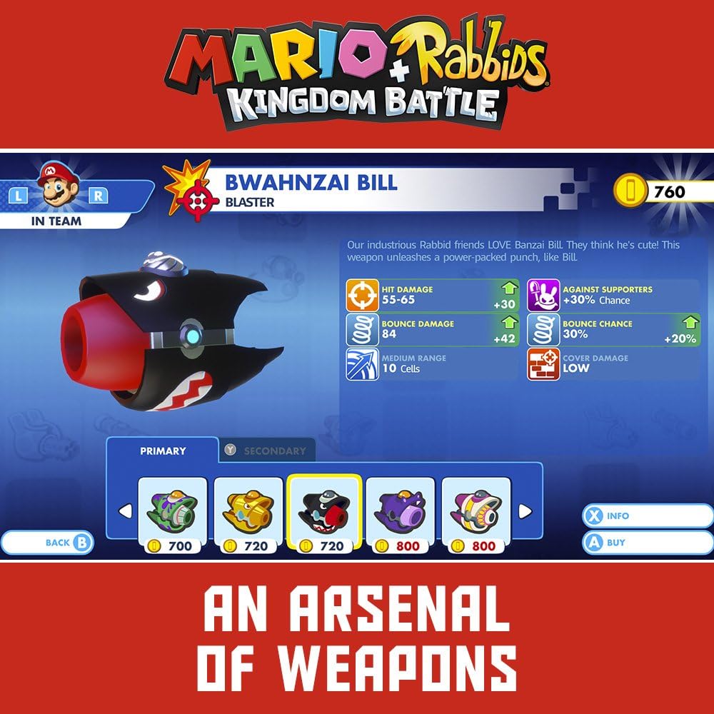 Nintendo Switch | Mario + Rabbids Kingdom Battle - Usagé