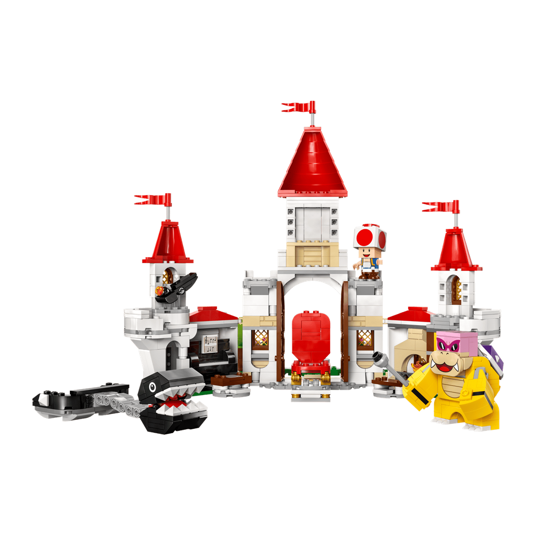 Lego | Super Mario Battle With Roy At Peach Castle - 71435