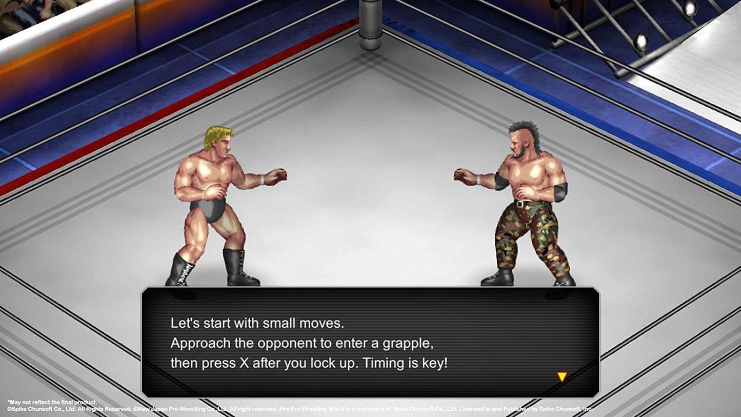 Playstation 4 | Fire Pro Wrestling World - Usagé