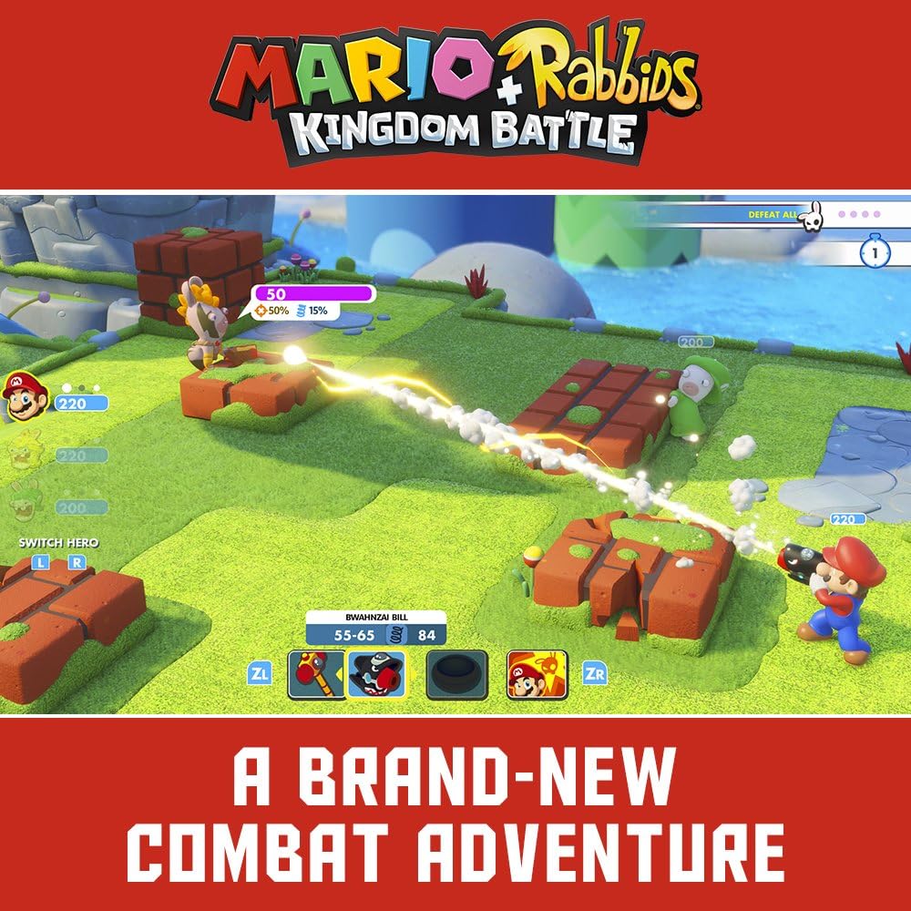 Nintendo Switch | Mario + Rabbids Kingdom Battle - Usagé
