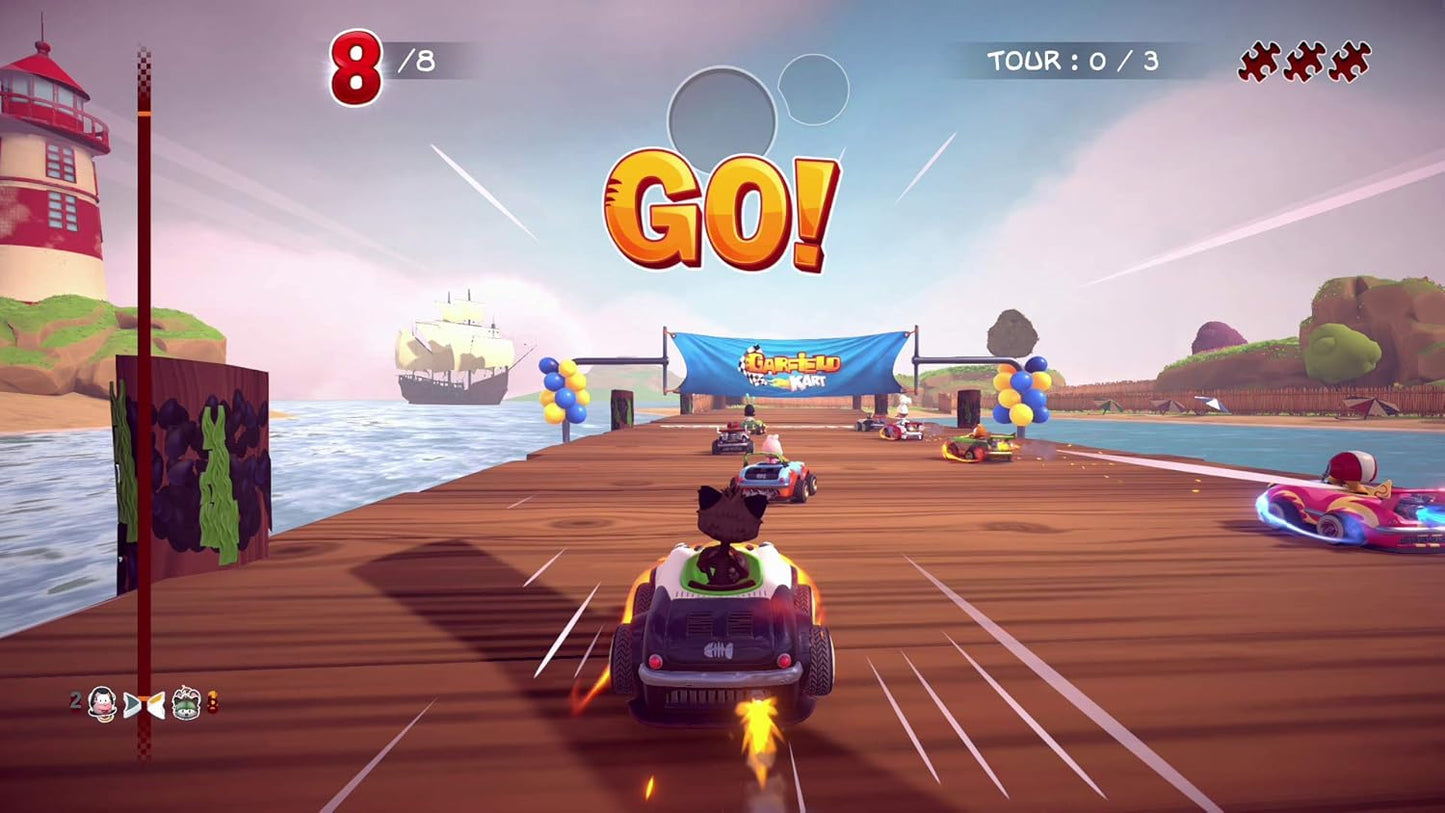 , Garfield Kart Furious Racing Ps4
