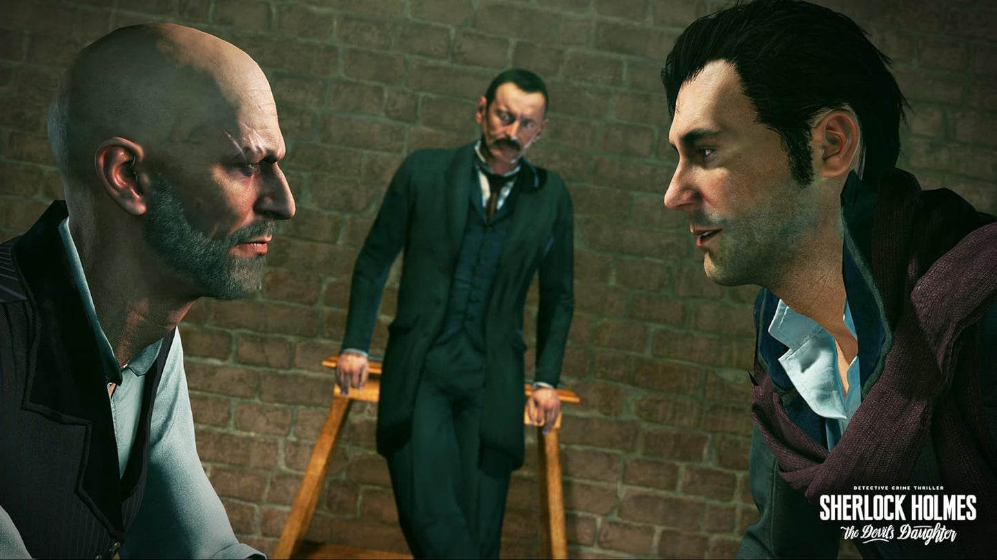 , Sherlock Holmes The Devils Daughter Ps4 Usagé