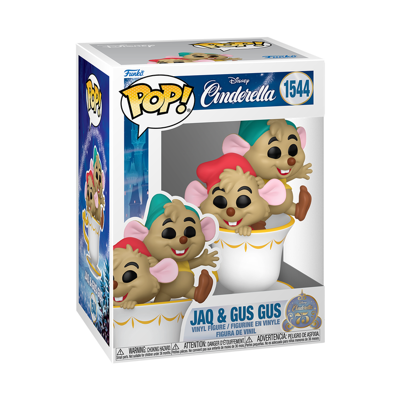 , Funko Pop Jaq & Gus Gus #1544