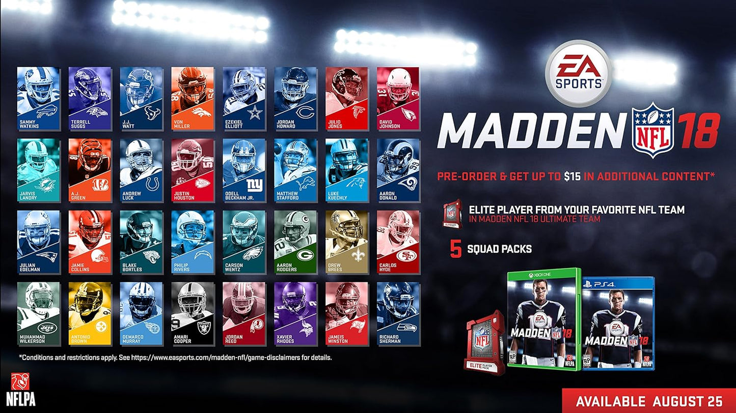 Playstation 4 | Madden 18 - Usagé