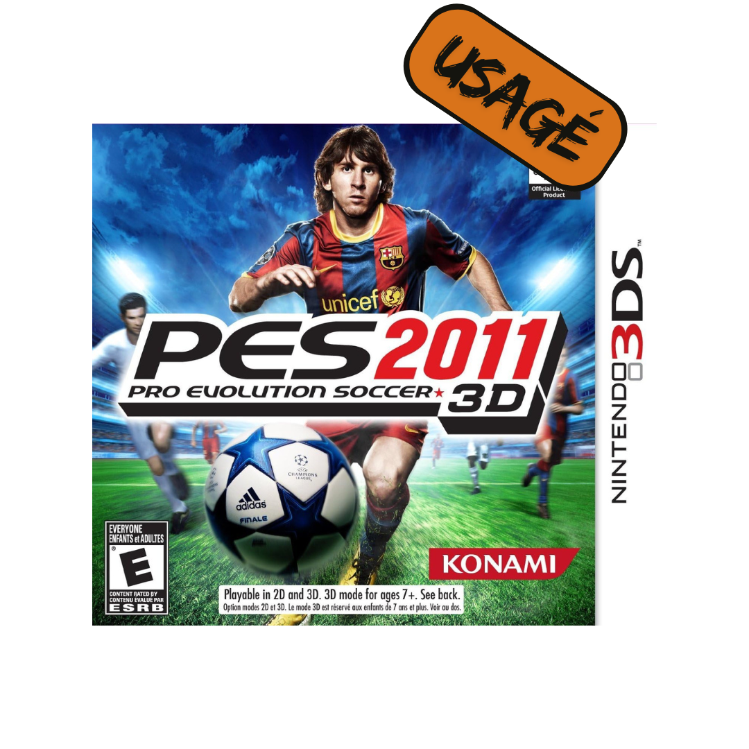 Nintendo 3DS | PES 2011 Pro Evolution Soccer 3D - Usagé