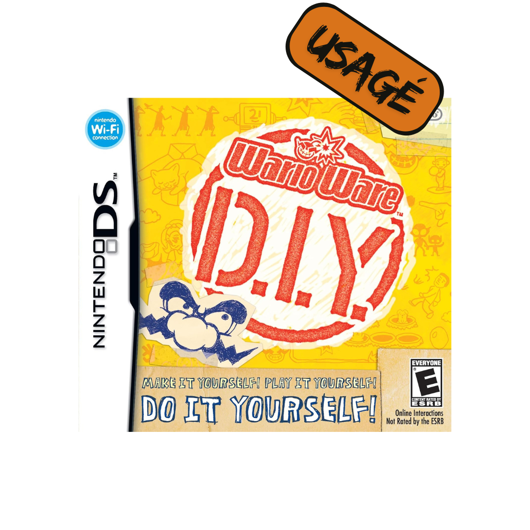 Nintendo DS | Wario Ware D.I.Y. - Usagé