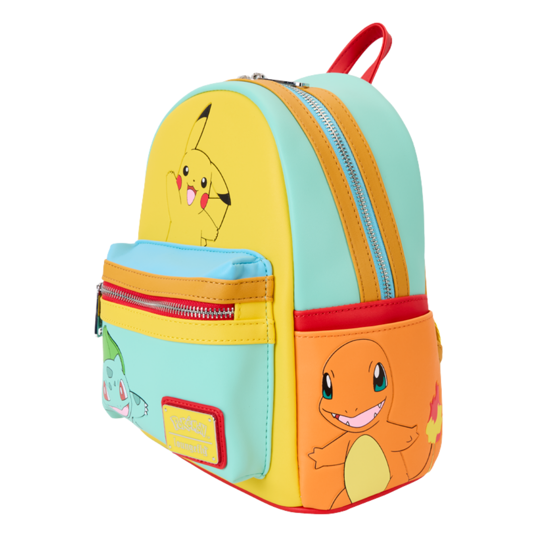 Loungefly | Sac à Dos - Pokemon Color Block