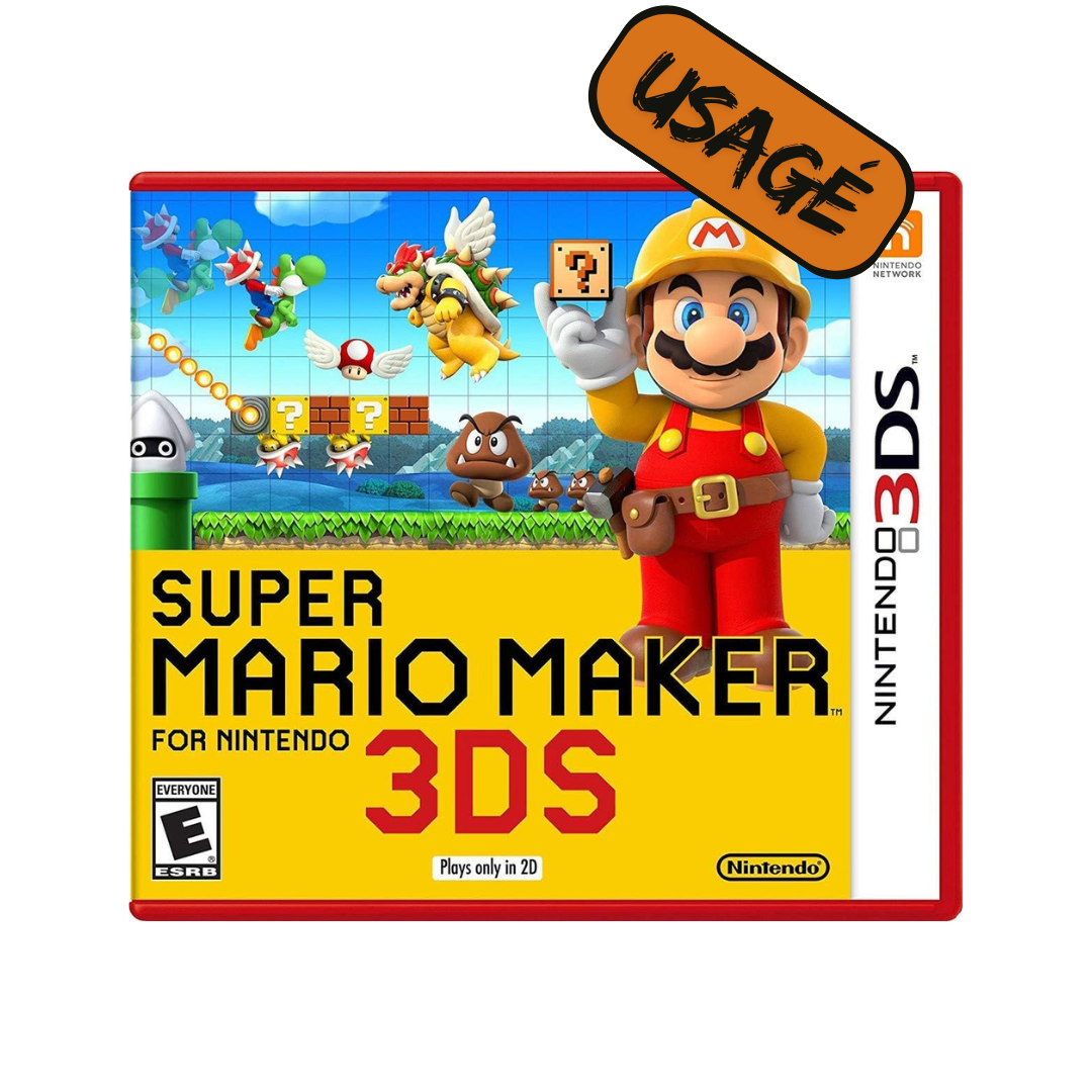 Nintendo 3DS | Super Mario Maker - Usagé
