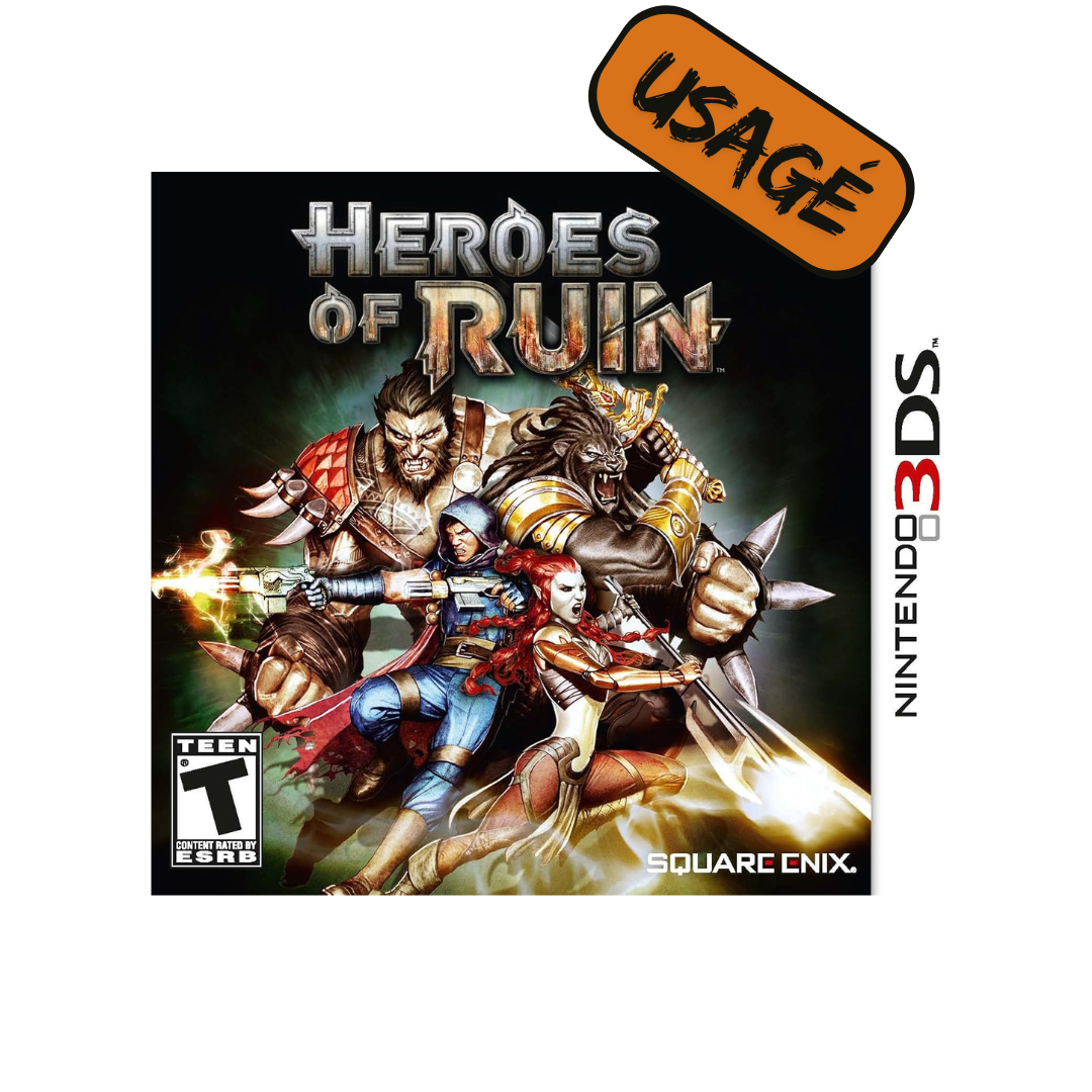 Nintendo 3DS | Heroes Of Ruin - Usagé