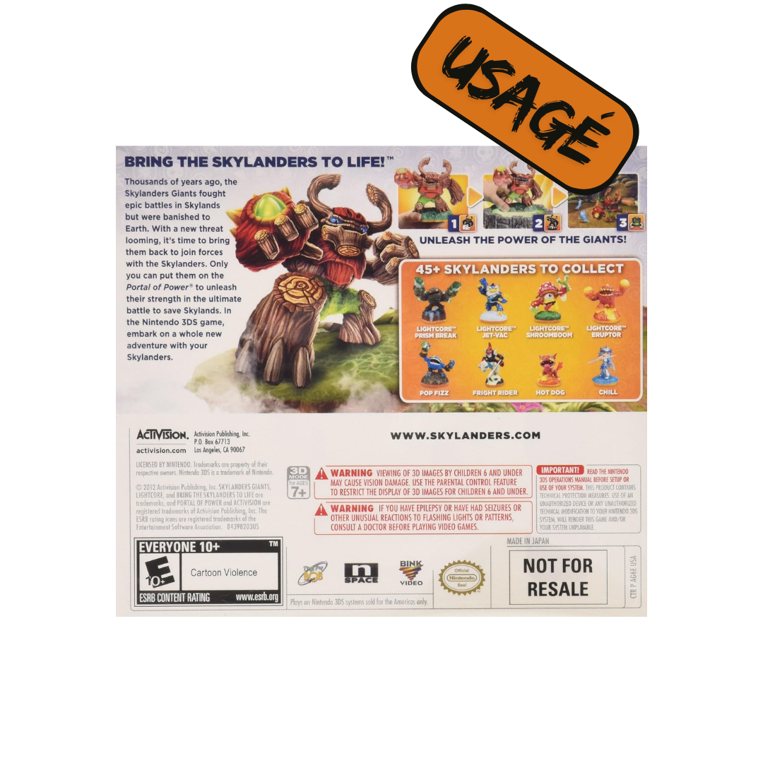 Nintendo 3DS | Skylander Giants - Usagé