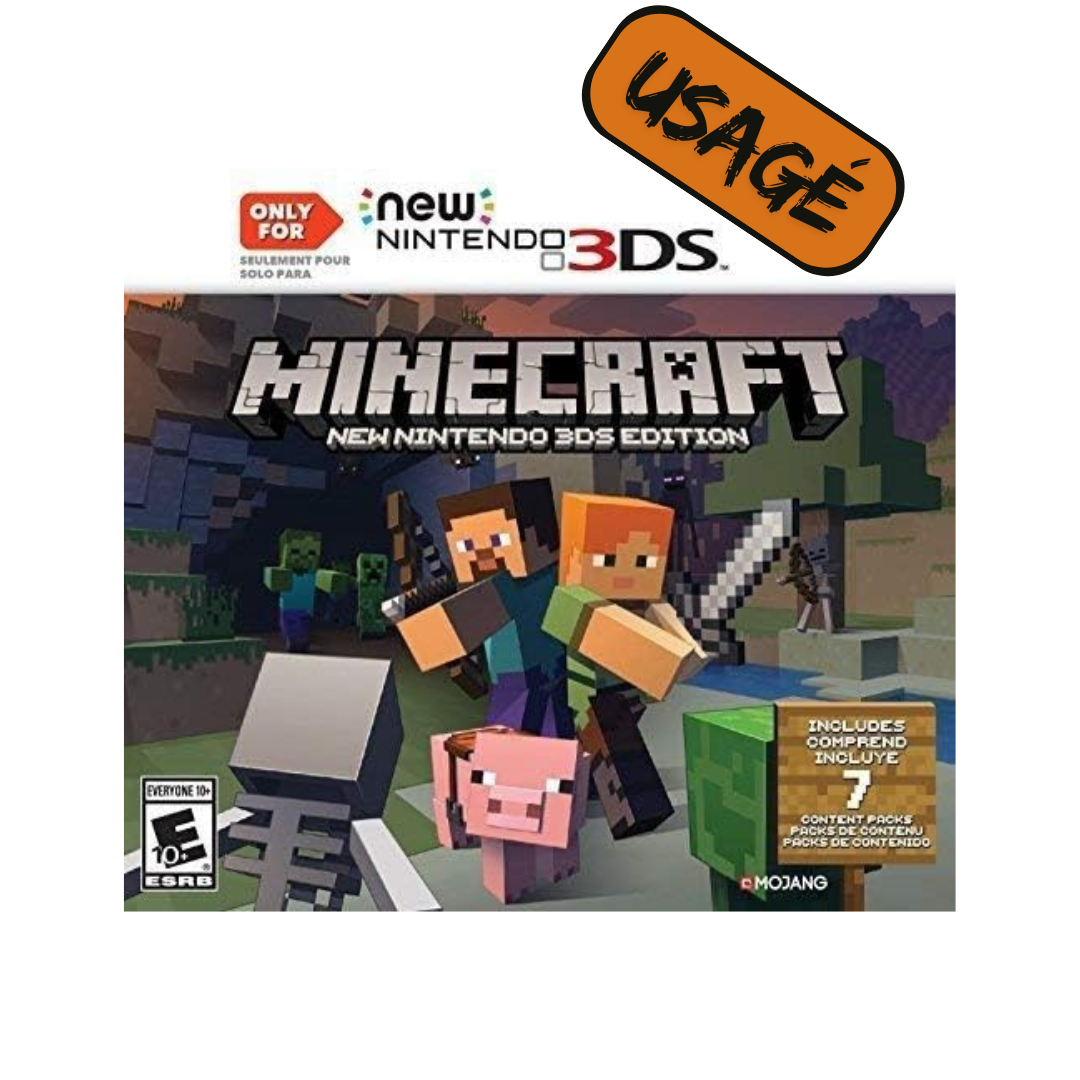 Nintendo 3DS | Minecraft - Usagé
