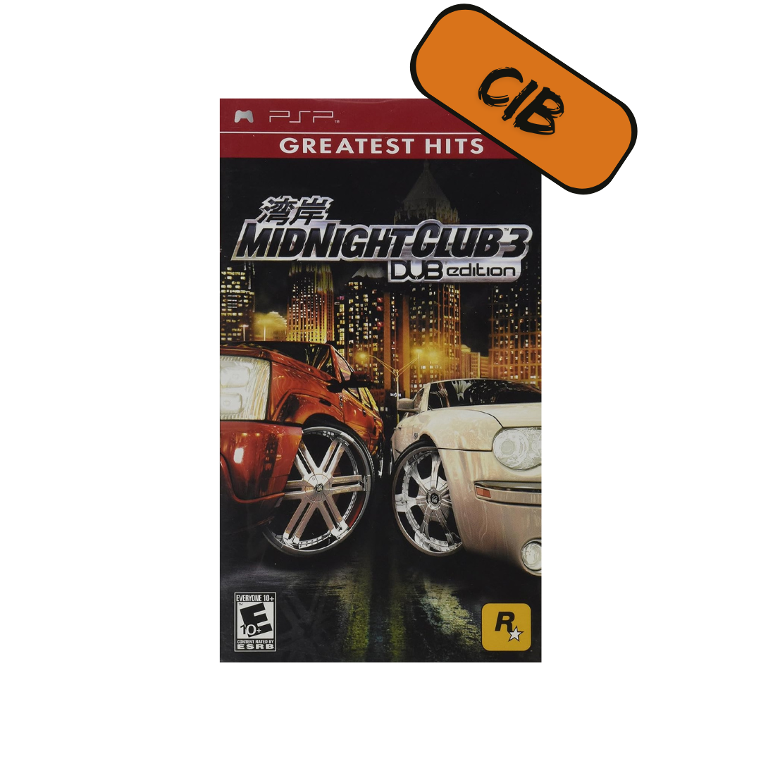 , Midnight Club 3 Psp Cib