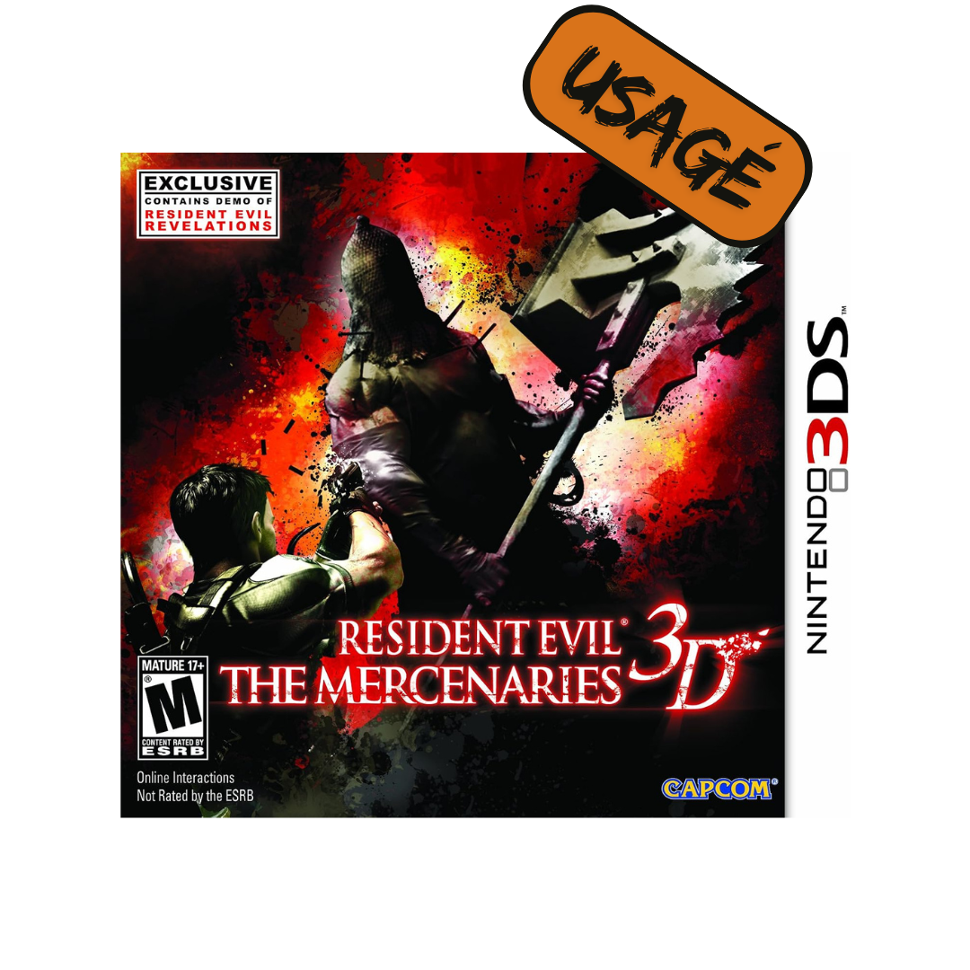 Nintendo 3DS | Resident Evil Mercenaries - Usagé