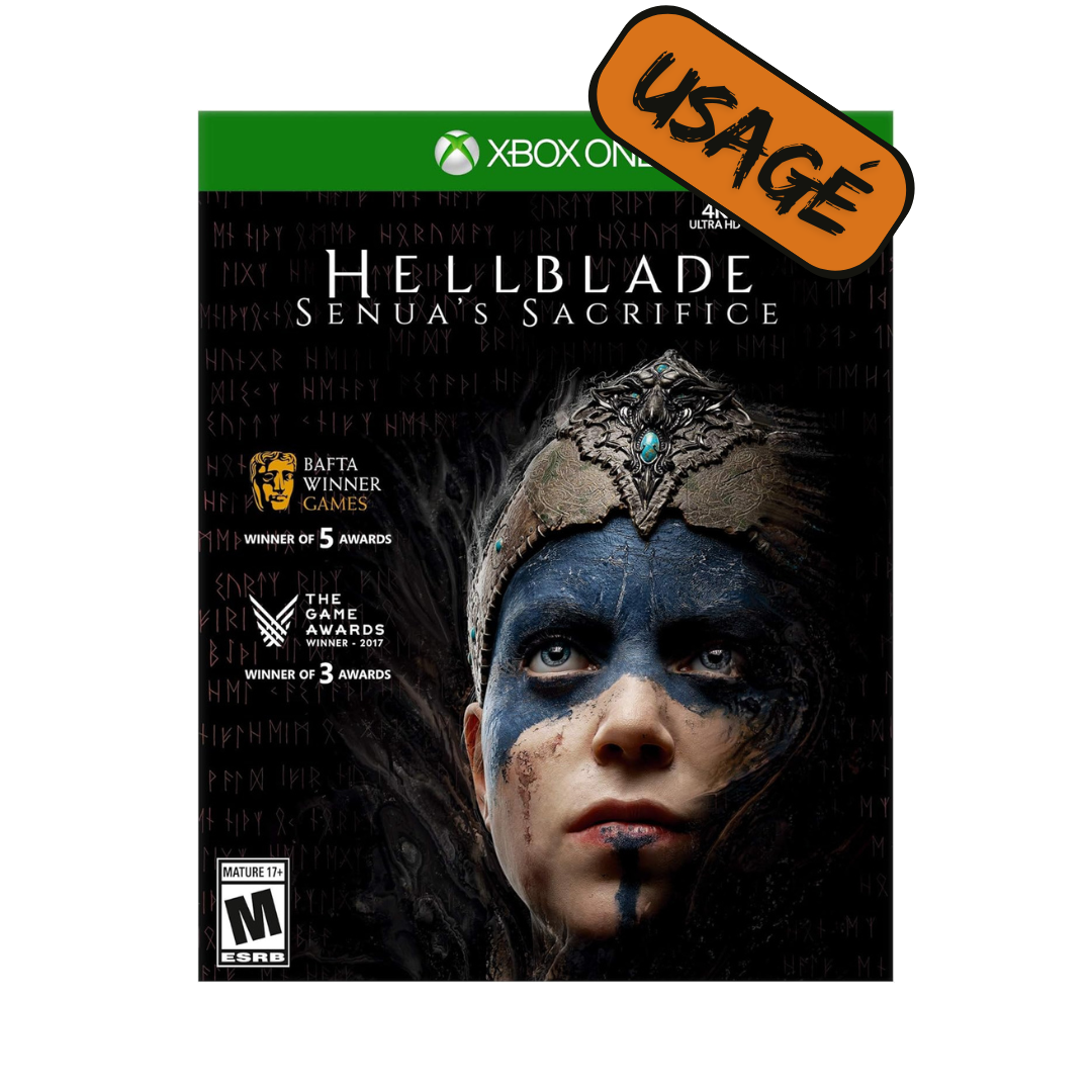 , Hellblade Senua's Sacrifice Xbox One Usagé