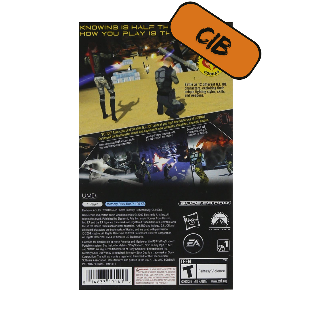 Playstation Portable | G.i Joe The Rise Of Cobra - CIB