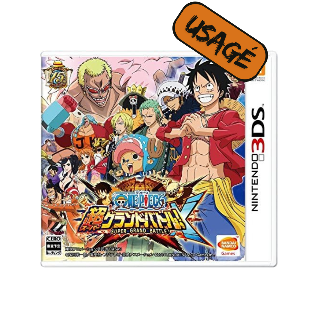 Nintendo 3DS | One Piece: Super Grand Battle! X Japan - Usagé