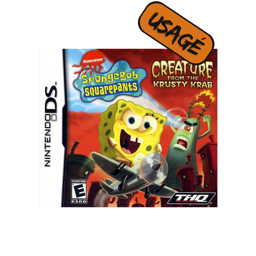 Nintendo DS | SpongeBob SquarePants : Creature From The Krusty Krab - Usagé