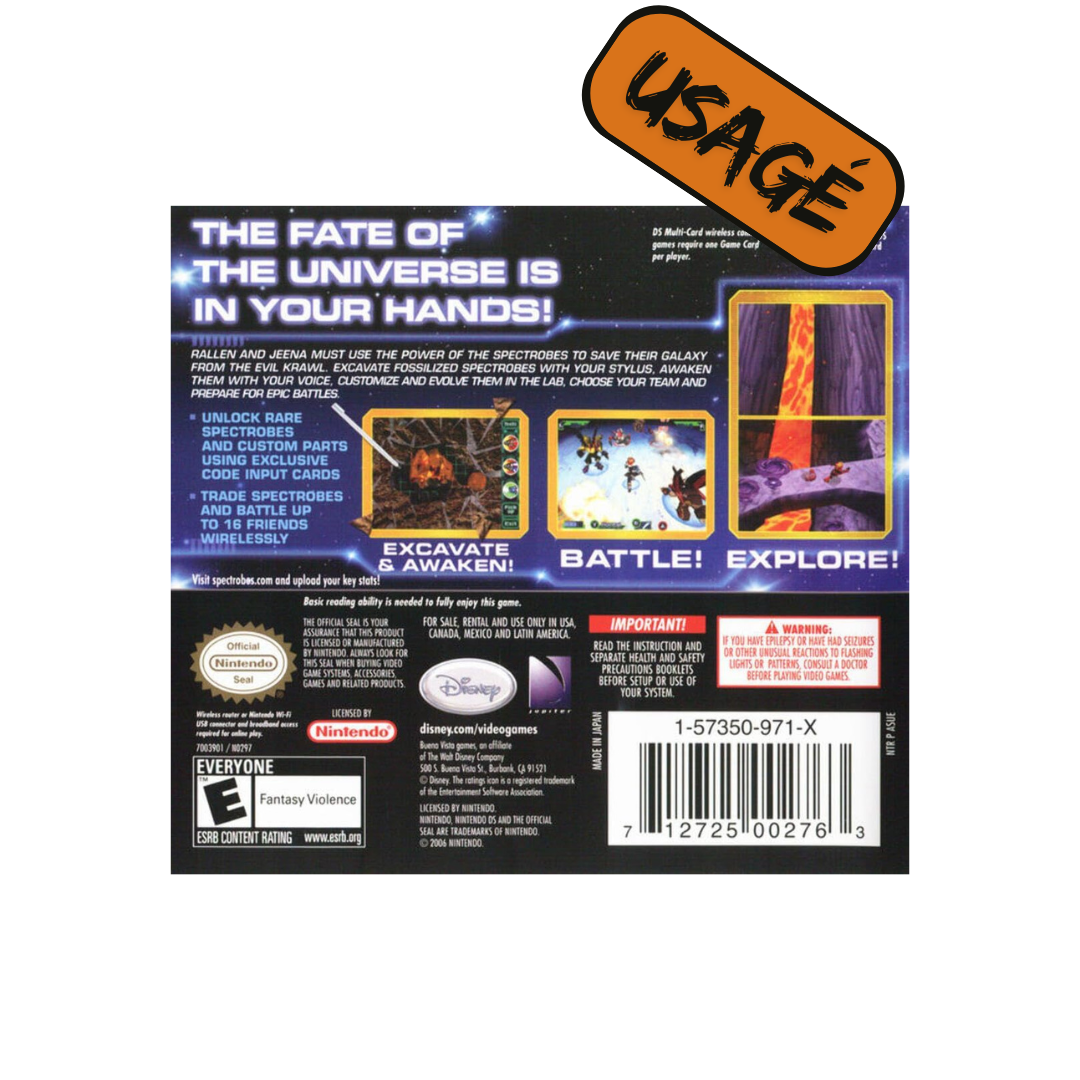 Nintendo DS | Spectrobes - Usagé