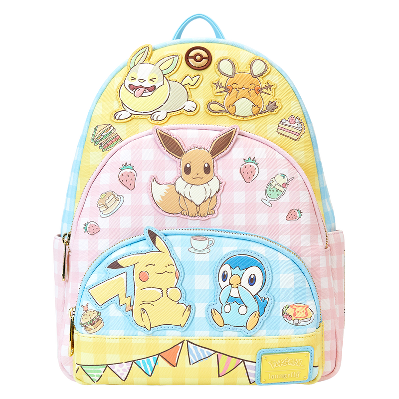 Loungefly | Sac à Dos - Pokemon Cafe Triple Pocket