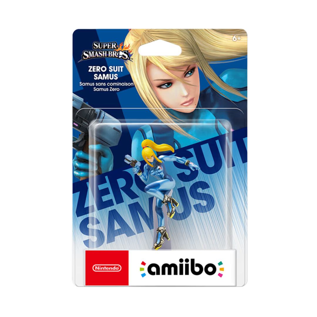 Amiibo | Zero Suit Samus - Super Smash Bros