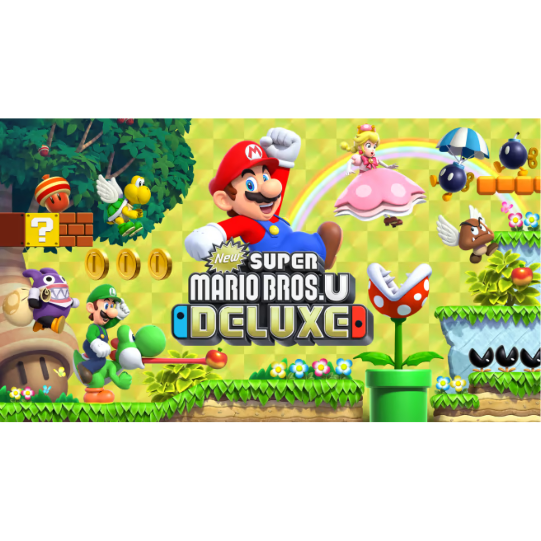 , Super Mario Bros U Deluxe Nintendo Switch