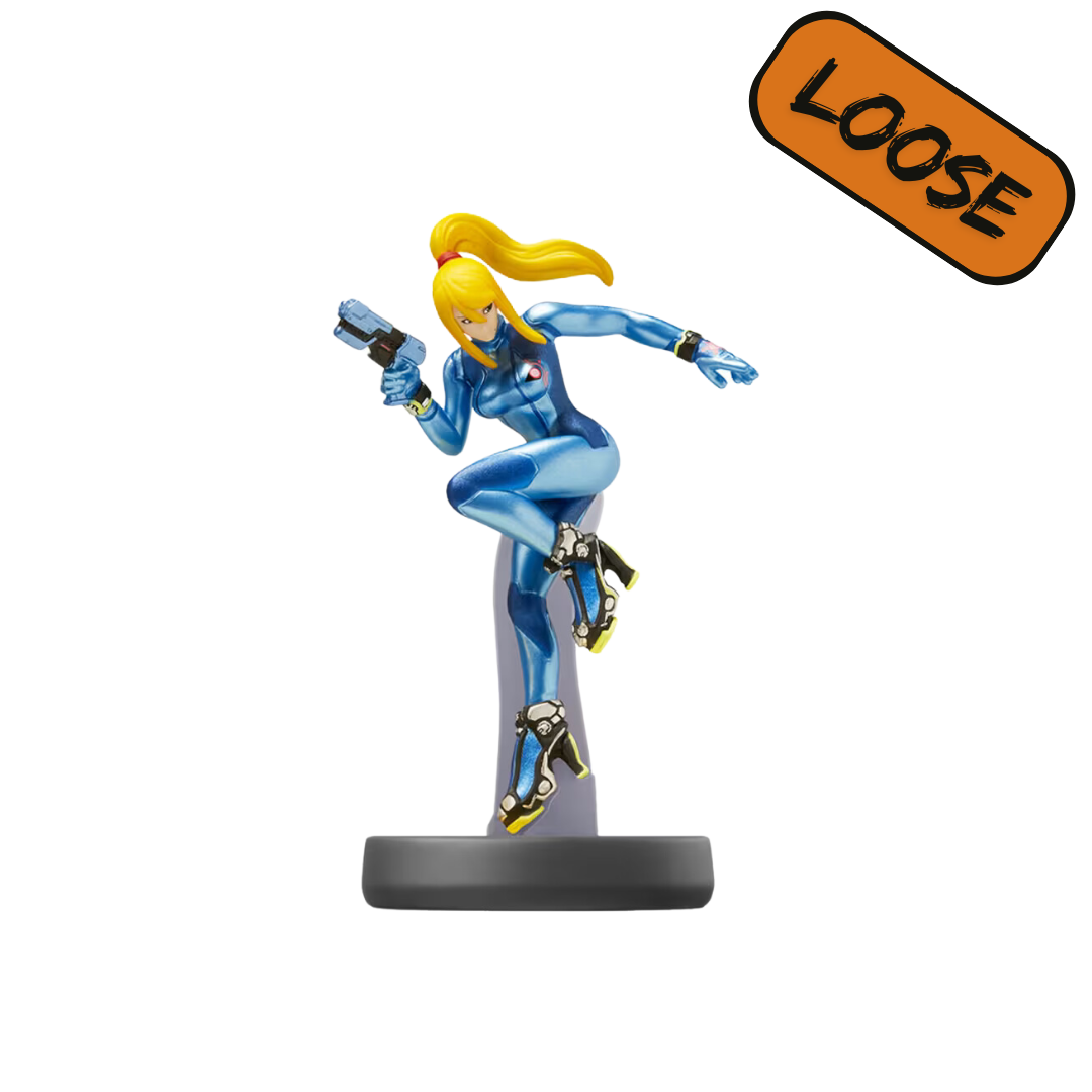 , Zero Suit Samus Amiibo Loose