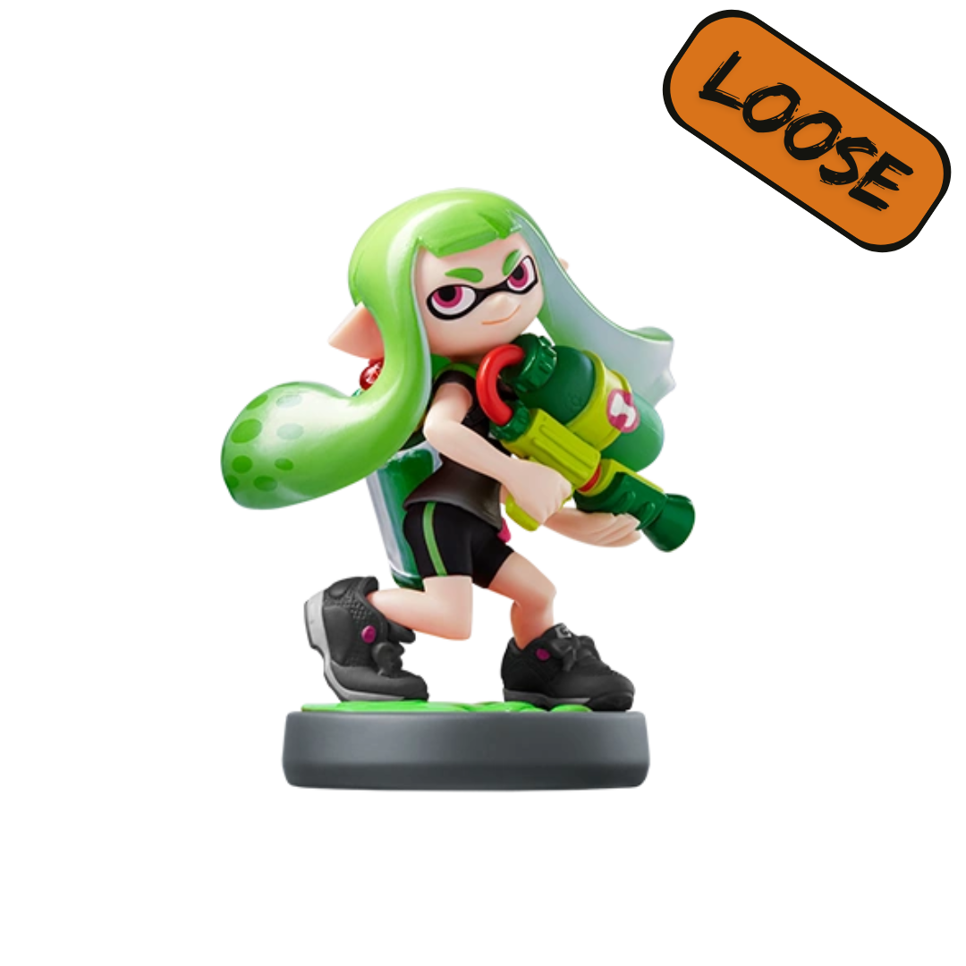 Amiibo | Inkling Girl - Green - Loose