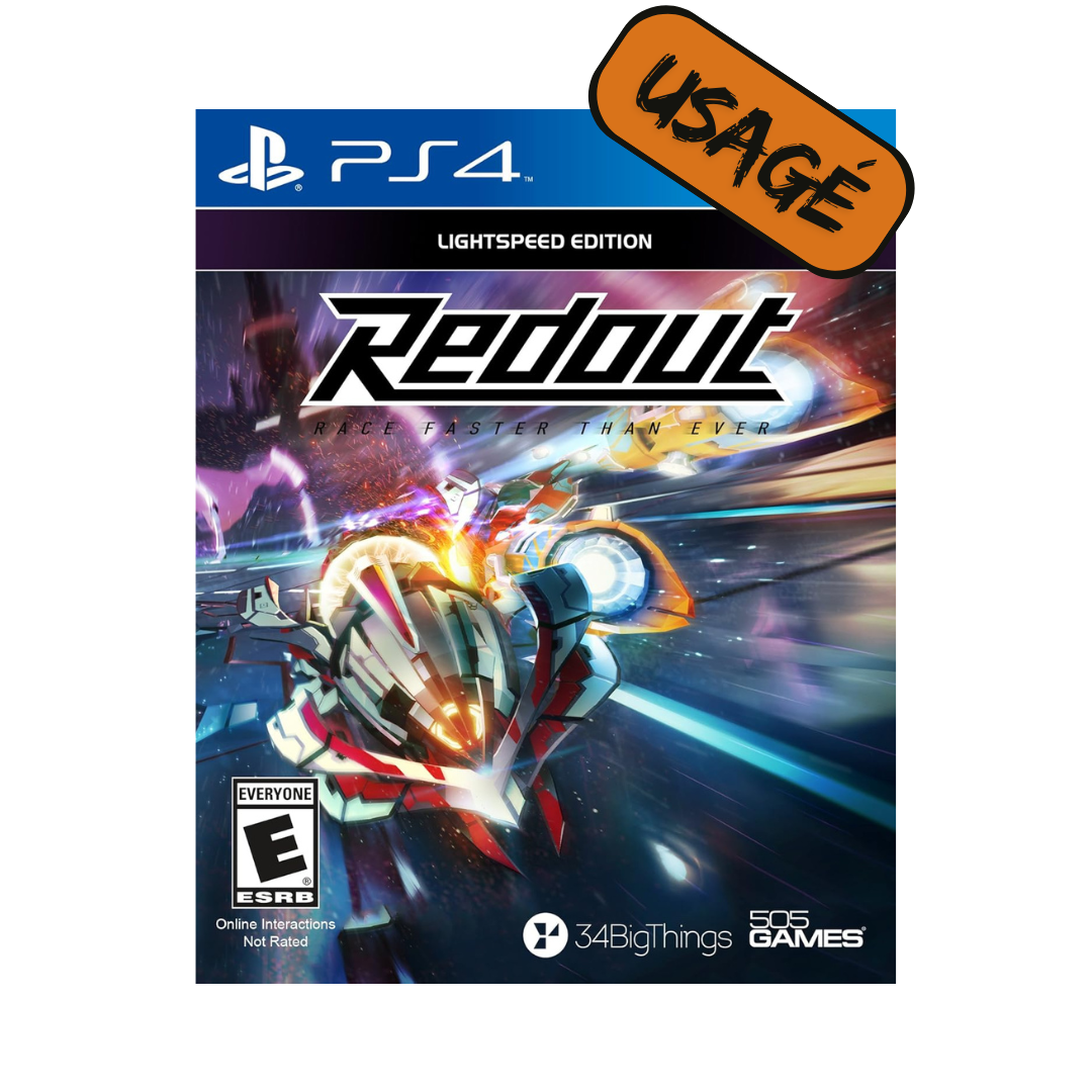 Playstation 4 | Redout Race Faster Than Ever - Usagé