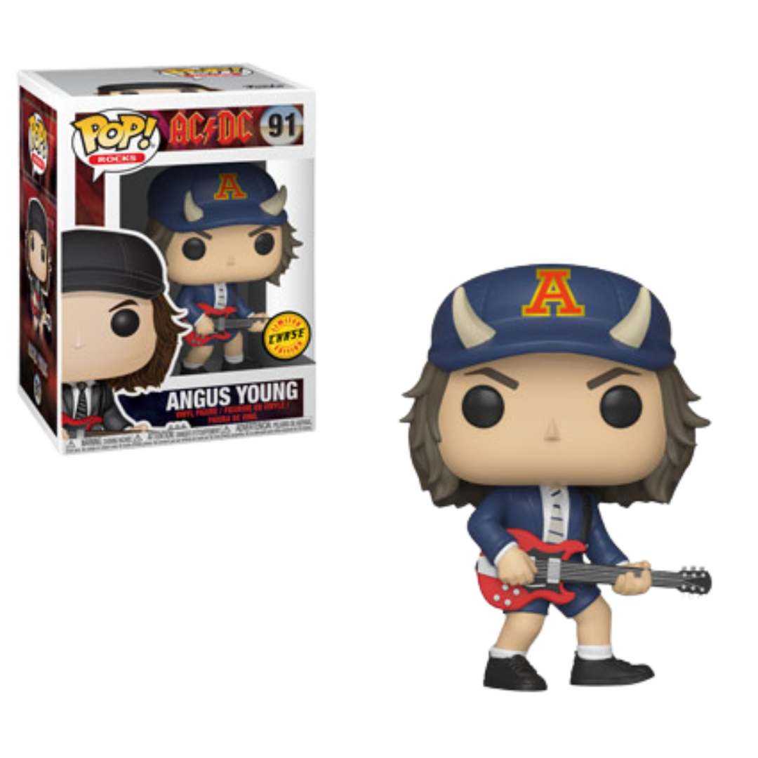 Funko Pop! | Angus Young #91 (Chase - Case Protection)