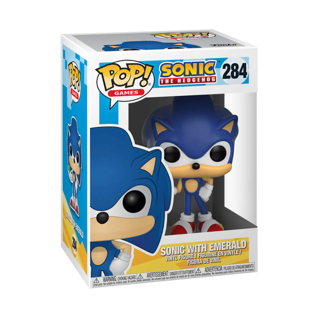 , Funko Pop Sonic With Emerald #284