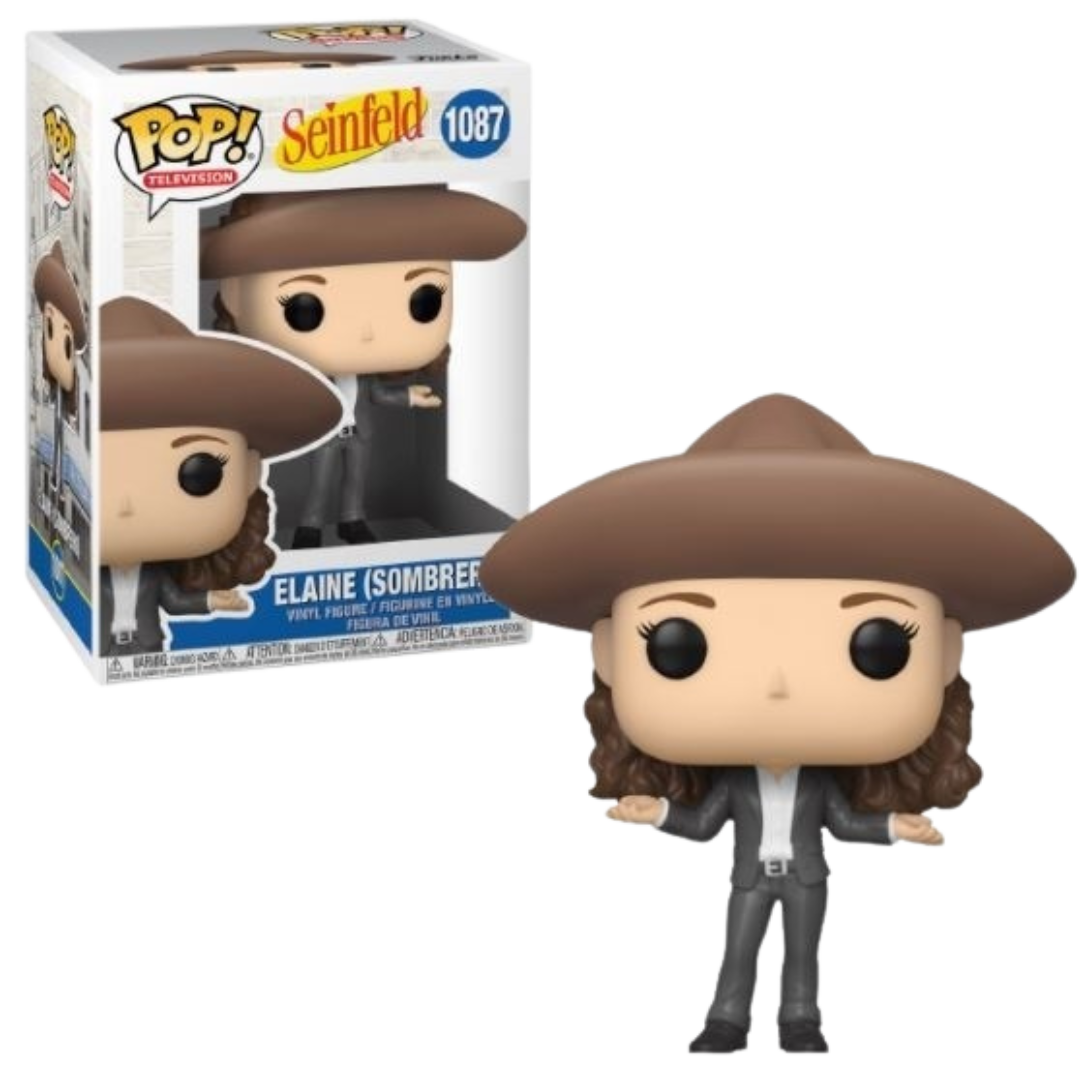 , Funko Pop Elaine Sombrero #1087