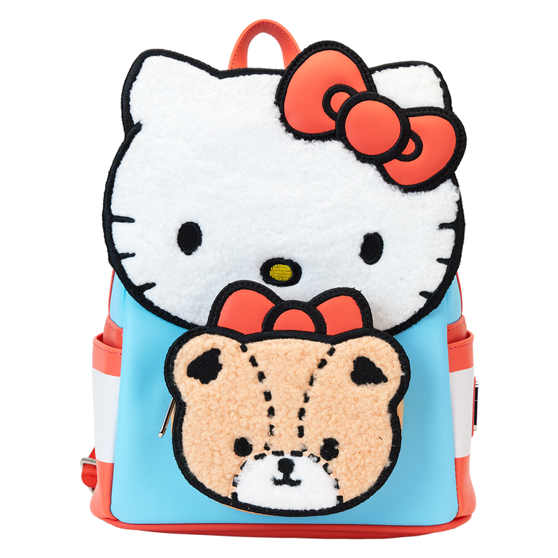 Loungefly | Sac à Dos - Hello Kitty & Tiny Chum Bear Sherpa