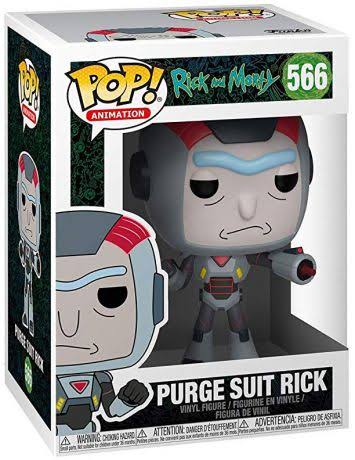 Funko Pop | Purge Suit Rick #566