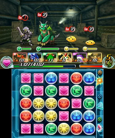 Nintendo 3DS | Puzzle Dragons Z + Puzzle Dragons Super Mario Bros Edition - Usagé