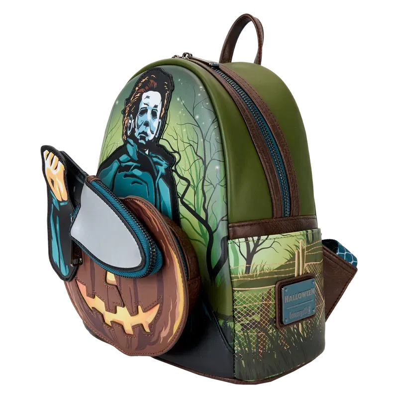 Loungefly | Sac à Dos - Michael Myers Knife & Pumpkin Glow