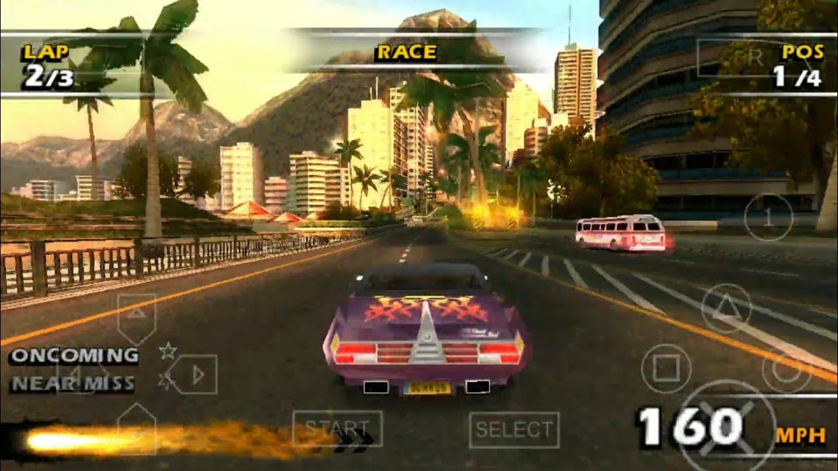 , Burnout Dominator Psp Cib