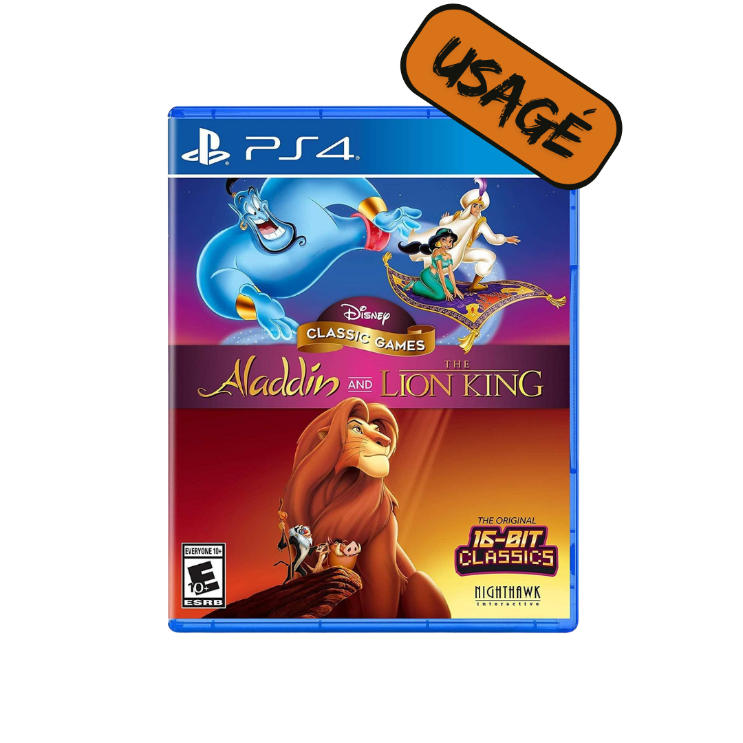 Playstation 4 | Disney Classic : Aladdin And The Lion King - Usagé