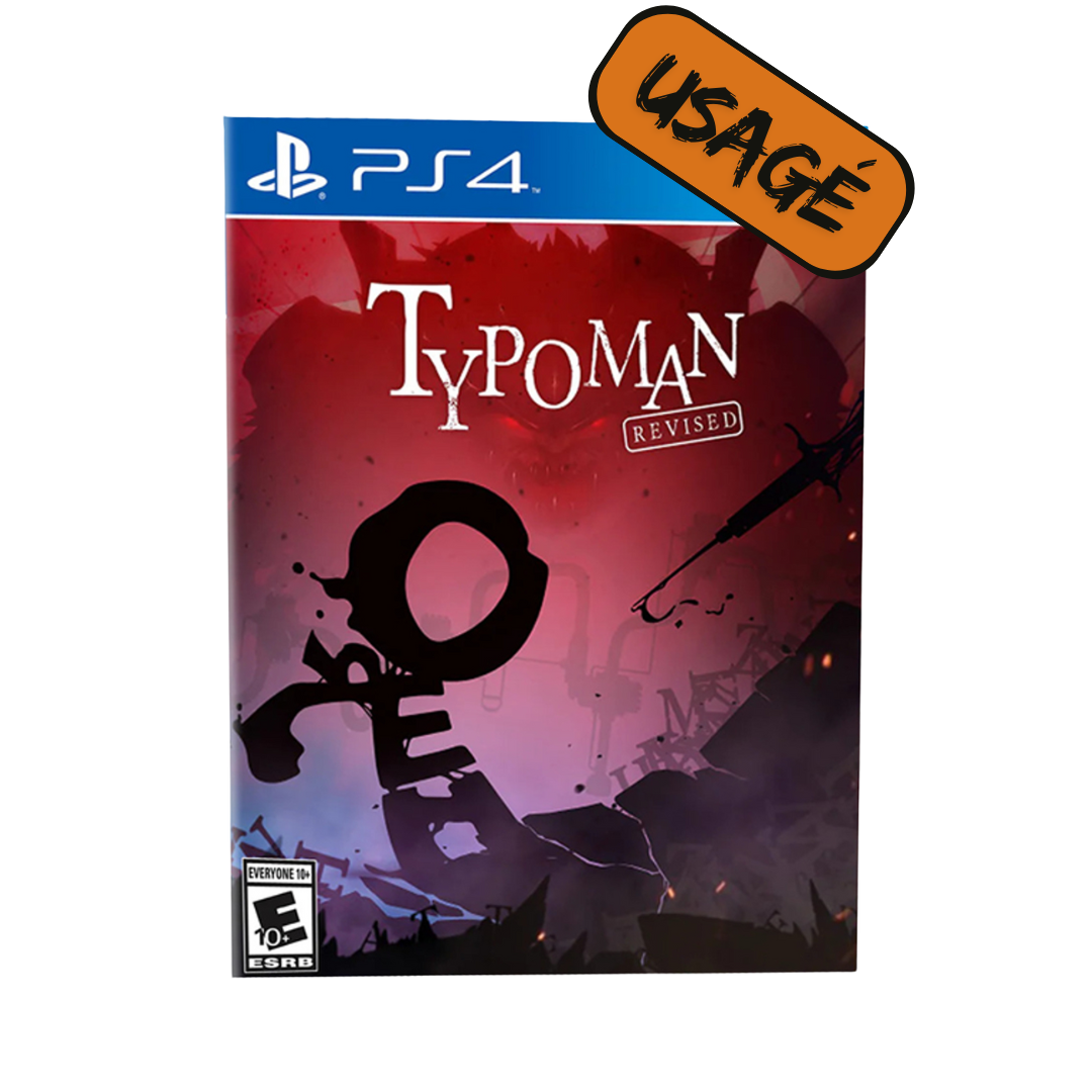 Playstation 4 | Typoman - Usagé