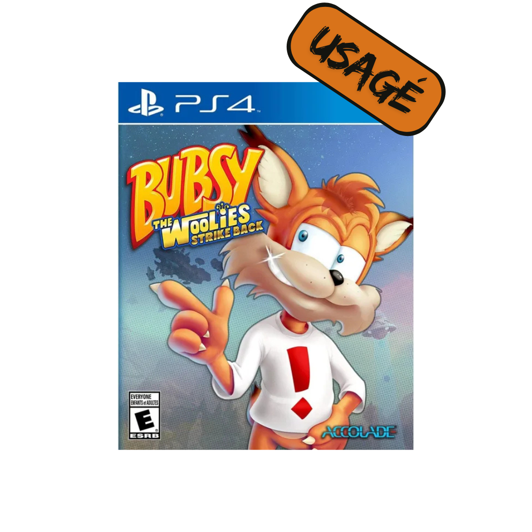 Playstation 4 | Bubsy The Woolies Strike Back - Usagé