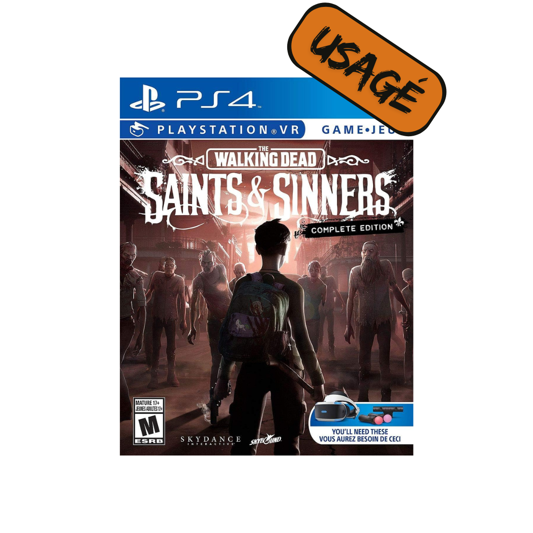 Playstation 4 | The Walking Dead : Saints And Sinners Vr - Usagé