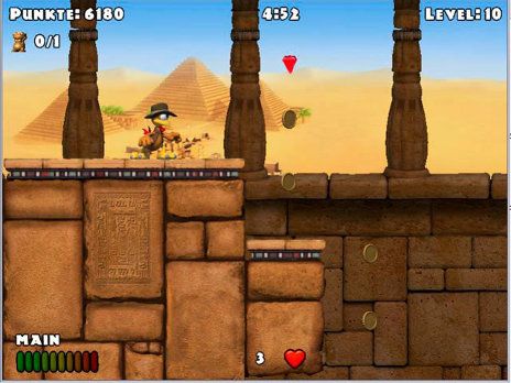 Nintendo DS | Crazy Chicken: The Pharaoh's Treasure - Usagé