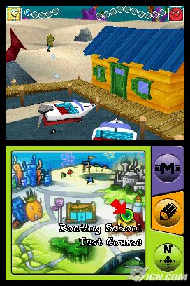 Nintendo DS | SpongeBob SquarePants : Yellow Avenger - Usagé