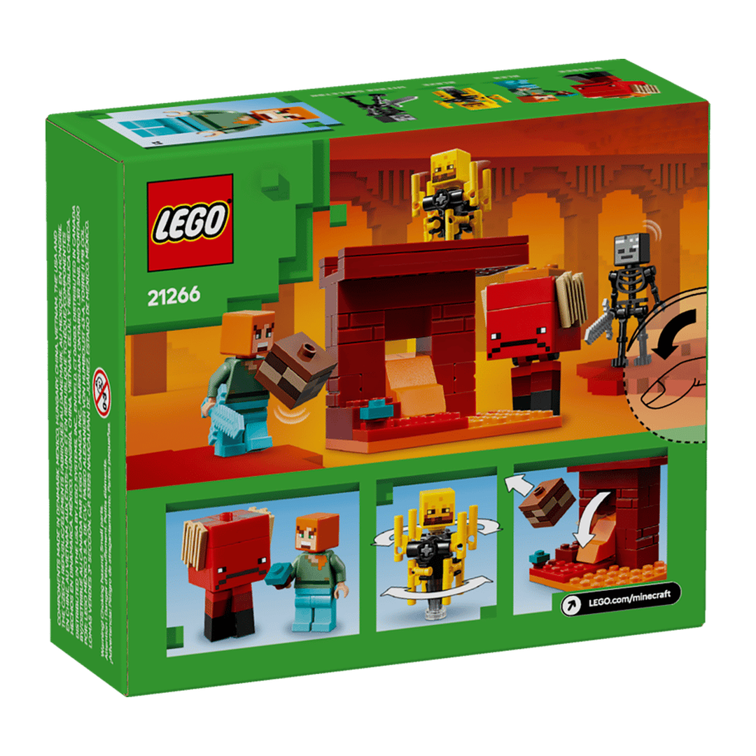 Lego | Minecraft The Nether Lava Battle - 21266