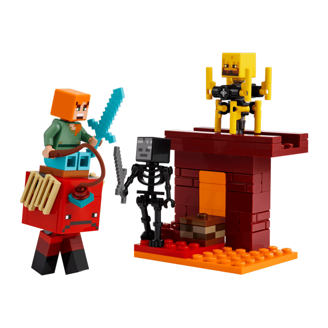 Lego | Minecraft The Nether Lava Battle - 21266