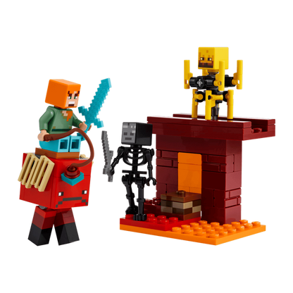 Lego | Minecraft The Nether Lava Battle - 21266